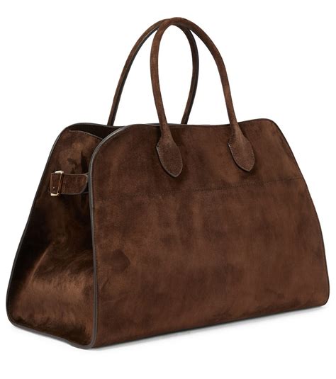 the margaux bag|the row margaux suede.